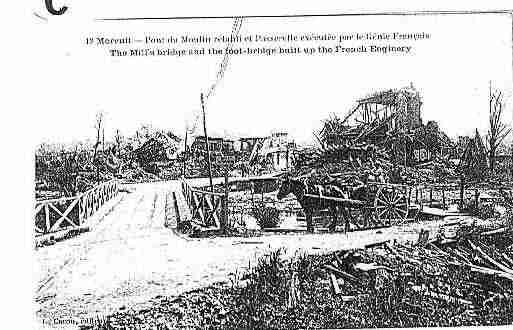 Ville de MOREUIL Carte postale ancienne