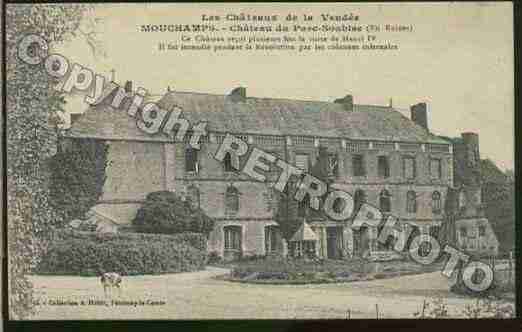 Ville de MOUCHAMPS Carte postale ancienne