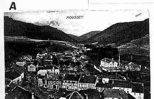 Ville de MOUSSEY Carte postale ancienne