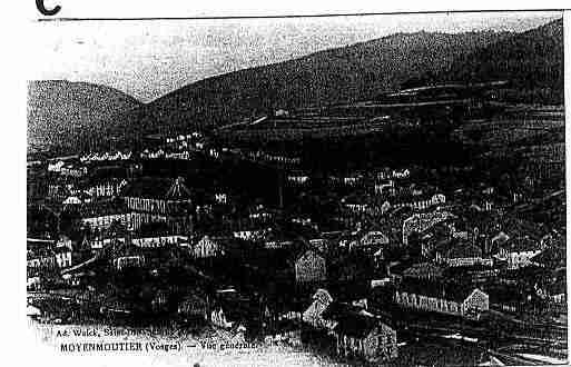 Ville de MOYENMOUTIER Carte postale ancienne