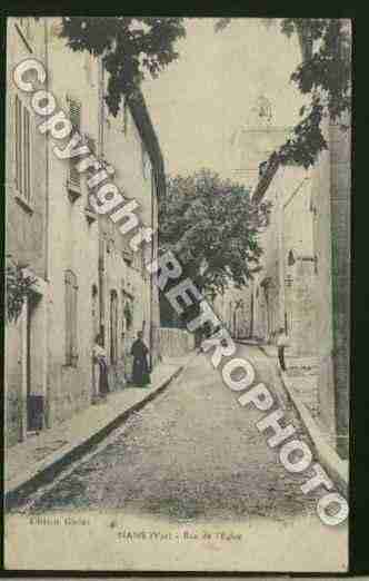 Ville de NANSLESPINS Carte postale ancienne