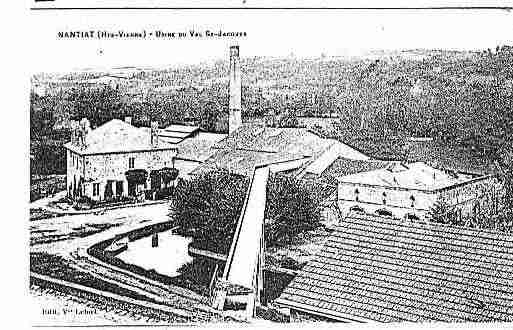 Ville de NANTIAT Carte postale ancienne