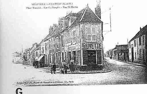 Ville de NEAUPHLELECHATEAU Carte postale ancienne