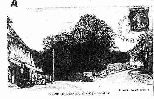 Ville de NEAUPHLELECHATEAU Carte postale ancienne