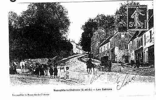 Ville de NEAUPHLELECHATEAU Carte postale ancienne