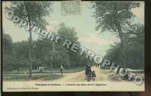 Ville de NEAUPHLELECHATEAU Carte postale ancienne