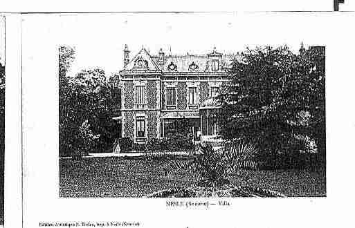 Ville de NESLE Carte postale ancienne