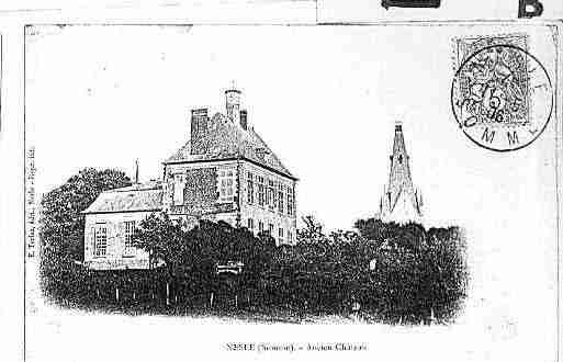 Ville de NESLE Carte postale ancienne