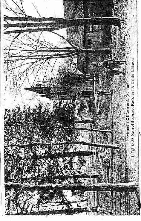 Ville de NEUVILLEAUBOIS Carte postale ancienne Ville de NEUVILLEAUBOIS Carte postale ancienne
