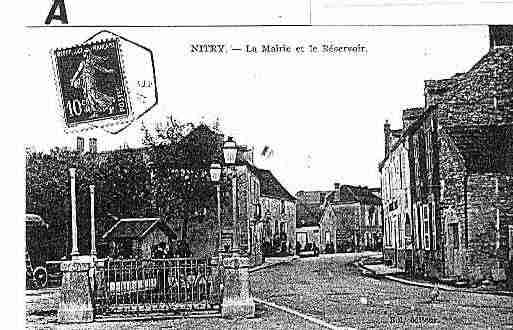 Ville de NITRY Carte postale ancienne