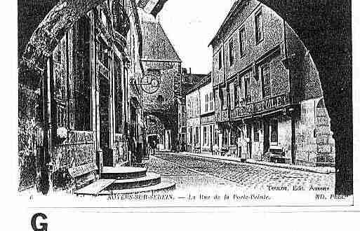 Ville de NOYERS Carte postale ancienne