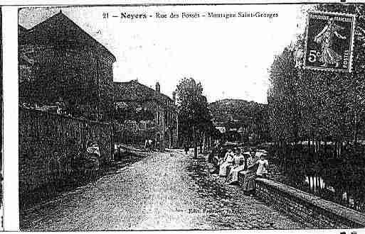 Ville de NOYERS Carte postale ancienne