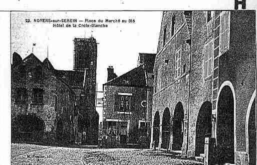 Ville de NOYERS Carte postale ancienne