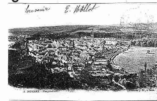 Ville de NOYERS Carte postale ancienne