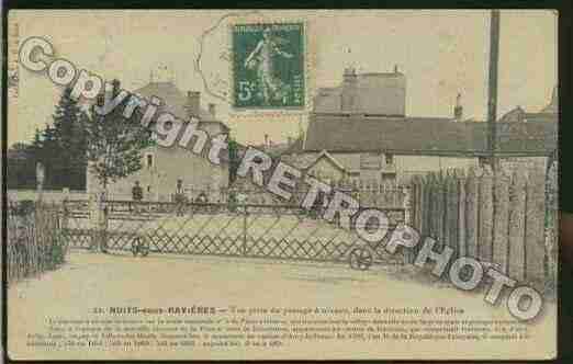 Ville de NUITSSURARMANCONETSOUSRIVIERES Carte postale ancienne Ville de NUITSSURARMANCONETSOUSRIVIERES Carte postale ancienne