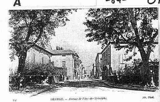 Ville de ORANGE Carte postale ancienne