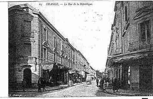 Ville de ORANGE Carte postale ancienne