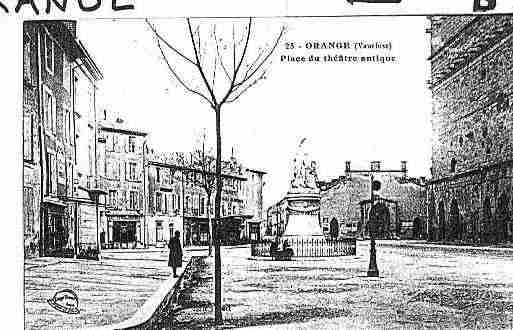 Ville de ORANGE Carte postale ancienne