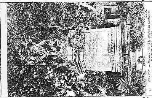 Ville de ORANGE Carte postale ancienne