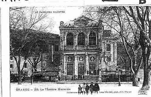 Ville de ORANGE Carte postale ancienne
