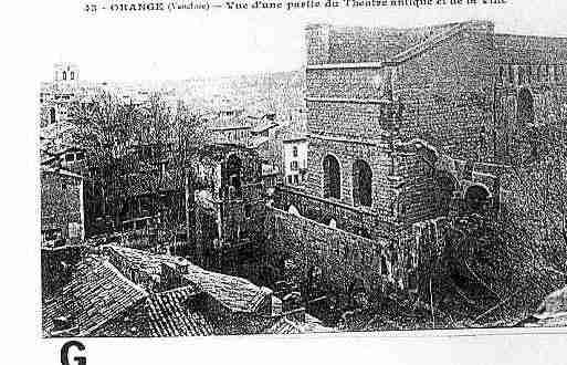 Ville de ORANGE Carte postale ancienne Ville de ORANGE Carte postale ancienne