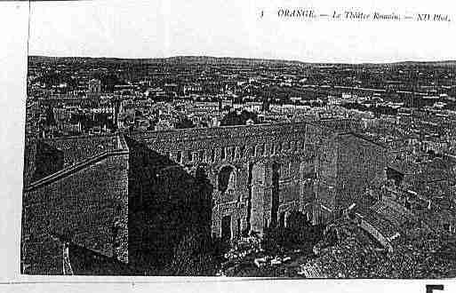 Ville de ORANGE Carte postale ancienne