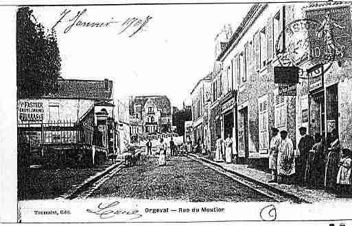 Ville de ORGEVAL Carte postale ancienne