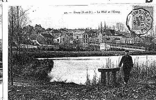 Ville de ORSAY Carte postale ancienne