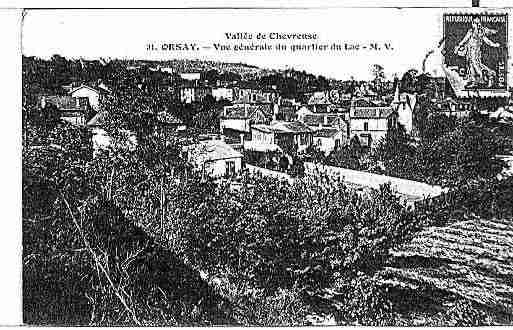 Ville de ORSAY Carte postale ancienne
