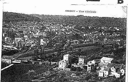 Ville de ORSAY Carte postale ancienne