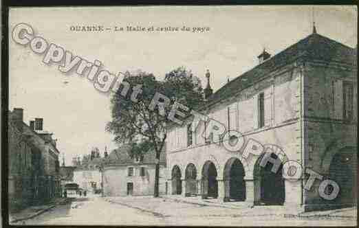 Ville de OUANNE Carte postale ancienne