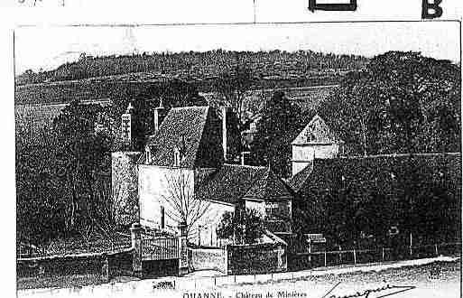 Ville de OUANNE Carte postale ancienne