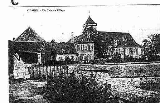 Ville de OUANNE Carte postale ancienne