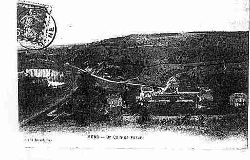 Ville de PARON Carte postale ancienne