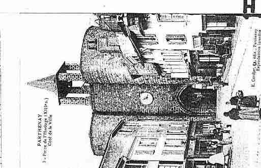 Ville de PARTHENAY Carte postale ancienne