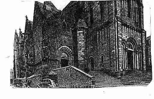 Ville de PARTHENAY Carte postale ancienne