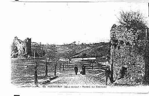 Ville de PARTHENAY Carte postale ancienne
