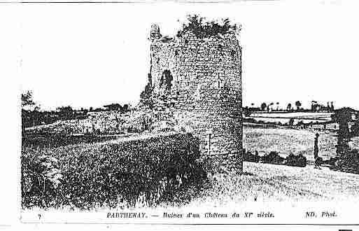 Ville de PARTHENAY Carte postale ancienne