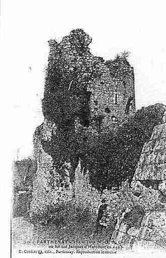 Ville de PARTHENAY Carte postale ancienne