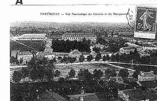 Ville de PARTHENAY Carte postale ancienne
