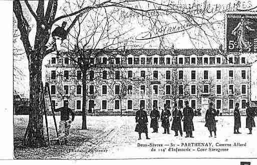 Ville de PARTHENAY Carte postale ancienne