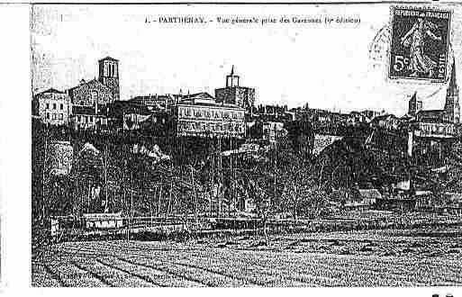 Ville de PARTHENAY Carte postale ancienne