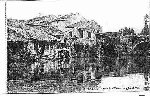 Ville de PARTHENAY Carte postale ancienne