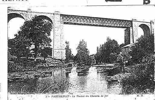 Ville de PARTHENAY Carte postale ancienne