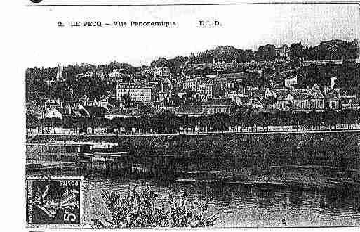 Ville de PECQ(LE) Carte postale ancienne