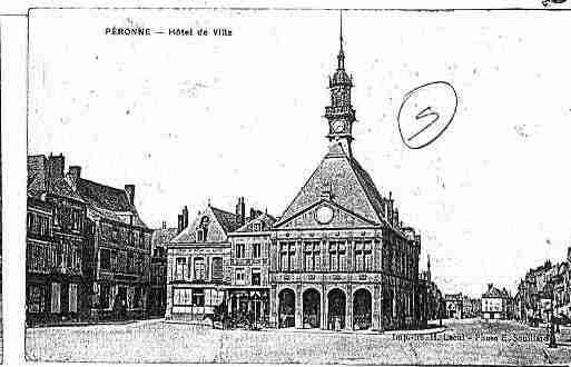 Ville de PERONNE Carte postale ancienne