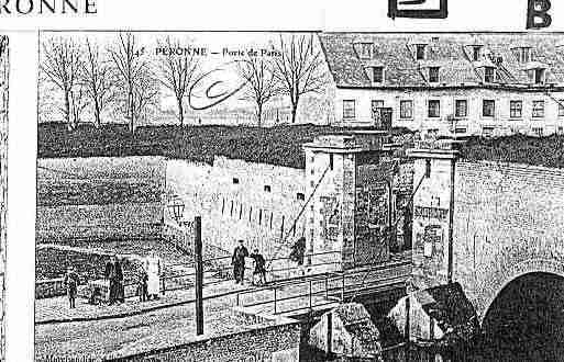 Ville de PERONNE Carte postale ancienne