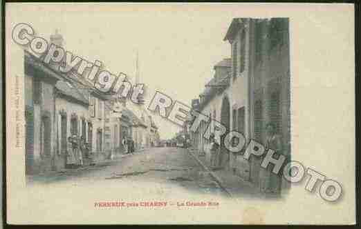 Ville de PERREUX Carte postale ancienne