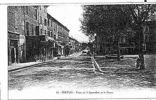 Ville de PERTUIS Carte postale ancienne