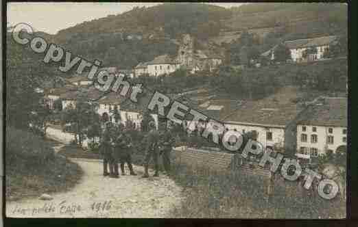 Ville de PETITEFOSSE(LA) Carte postale ancienne